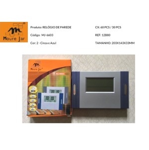  RELOGIO DE PAREDE MEDIO:MJ-6603