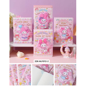 CADERNO. REF:32-K-MJ 1012-2---CX:80PÇS/MIN:24PÇS-MUL:8PÇS     