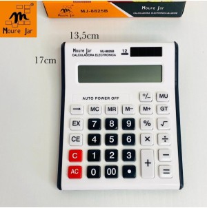 MJ8825B CALCULADORA DE MESA-PILHAS-AAA-12DIG-----CX:80PÇS/MIN:40PÇS
