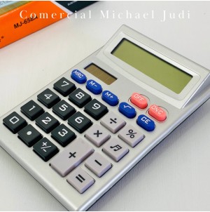 MJ658A CALCULADORA MEDIA -PIL-AA-8DIG-----CX:200PÇS/MIN:50PÇS -1 COR