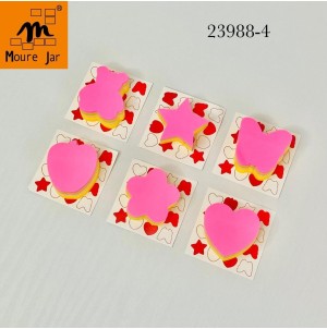 MJ-T23988-4 LEMBRETE DE PAPEL, AUTO-ADESIVO CX 576 PÇS SUB 144 MUL/12