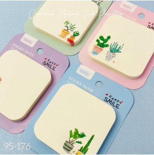 MJ95-176 LEMBRETE DE PAPEL, AUTO-ADESIVO CX640 PÇS SUB 160 PÇS MULT/ 32