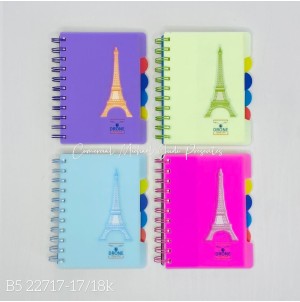 CADERNO. REF: MJ22717-17-18K CX 76PÇS SUB 38 MUL/38