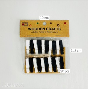 CLIPS PARA PAPEL, DE MDF. REF:MJ-Y22493-8-------CX:600PÇS/MIN:120PÇS-BOX:12PÇS