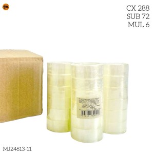  FITA ADESIVA DE POLIPROPILENO MJ-J24613-11 CX 288PÇS SUB72 MUL/12