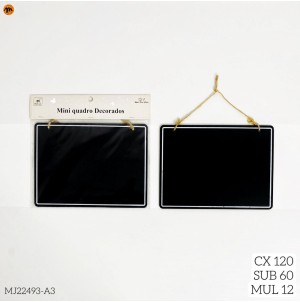 PECA DE MDF, PARA ENFEITE. REF:MJ-Y22493-A3 CX120PÇS SUB 60PÇS MUL/12