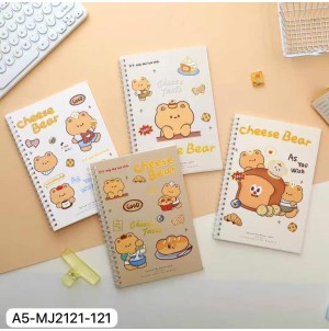 CADERNO REF:A5-MJ-2121-121-------CX:300PÇS/MIN:60PÇS -MUL:5PÇS