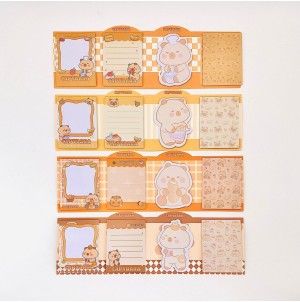 REF: 0069C-2024 LEMBRETE DE PAPEL, AUTO-ADESIVO CAPIVARA ----------- CX:576/MIN:120PÇS/MUL:24PÇS