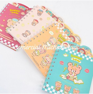 MINI CADERNO SWEET BEAR REF: 36K-MJ-2052-32 ------------ CX:144PÇS/MIN:36PÇS/MUL/12PÇS