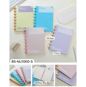 CADERNO. REF:B51000-5 ------------- CX:72PÇS/SUB:36PÇS   