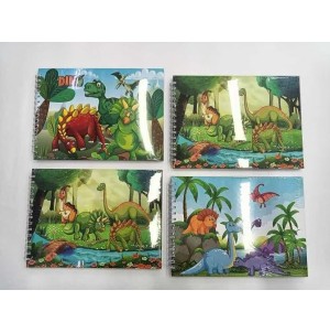 CADERNO DE PINTAR ESTILO BOBBIE GOODS  REF: A5-MJ-6165-2C ------------ CX:80PÇS/MIN:20PÇS -MUL:20PÇS  CADA COR