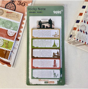 LEMBRETE DE PAPEL AUTO-ADESIVO  REF.1037  CX1008 PÇS/SUB 120PÇS-MUL/12PÇS